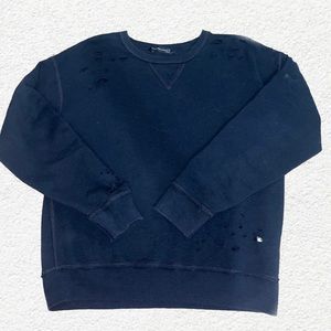 Abercrombie & Fitch distressed sweatshirt